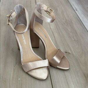 Gianni Bini Women's satin heels